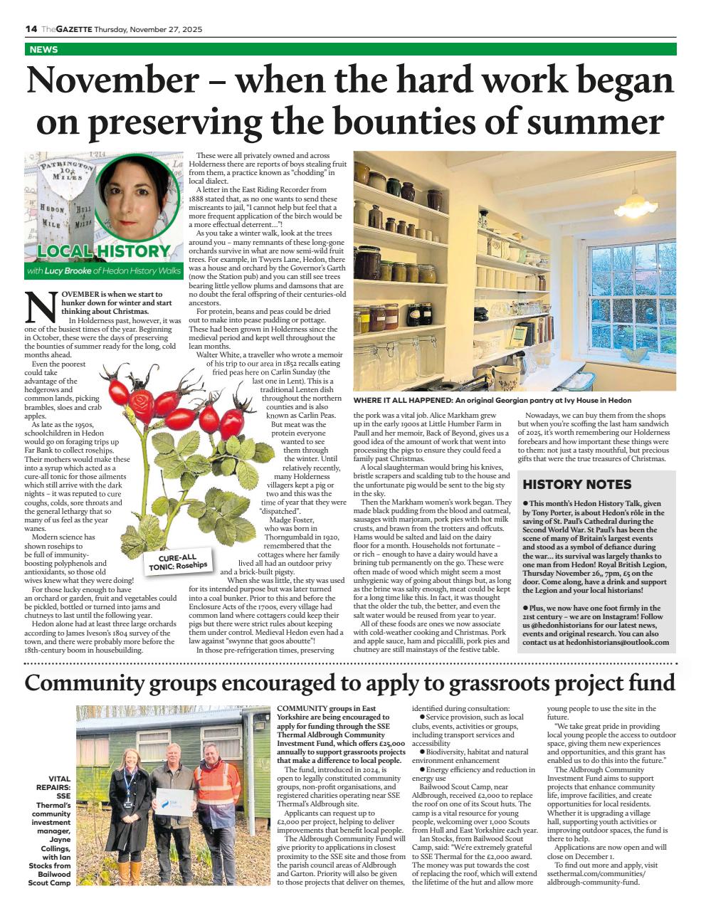 The Holderness & Hornsea Gazette Preview Pages