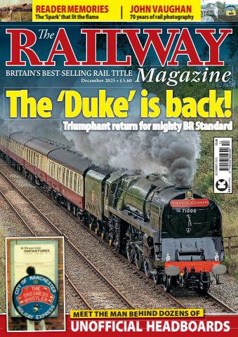 Railway Magazine issue December 2025