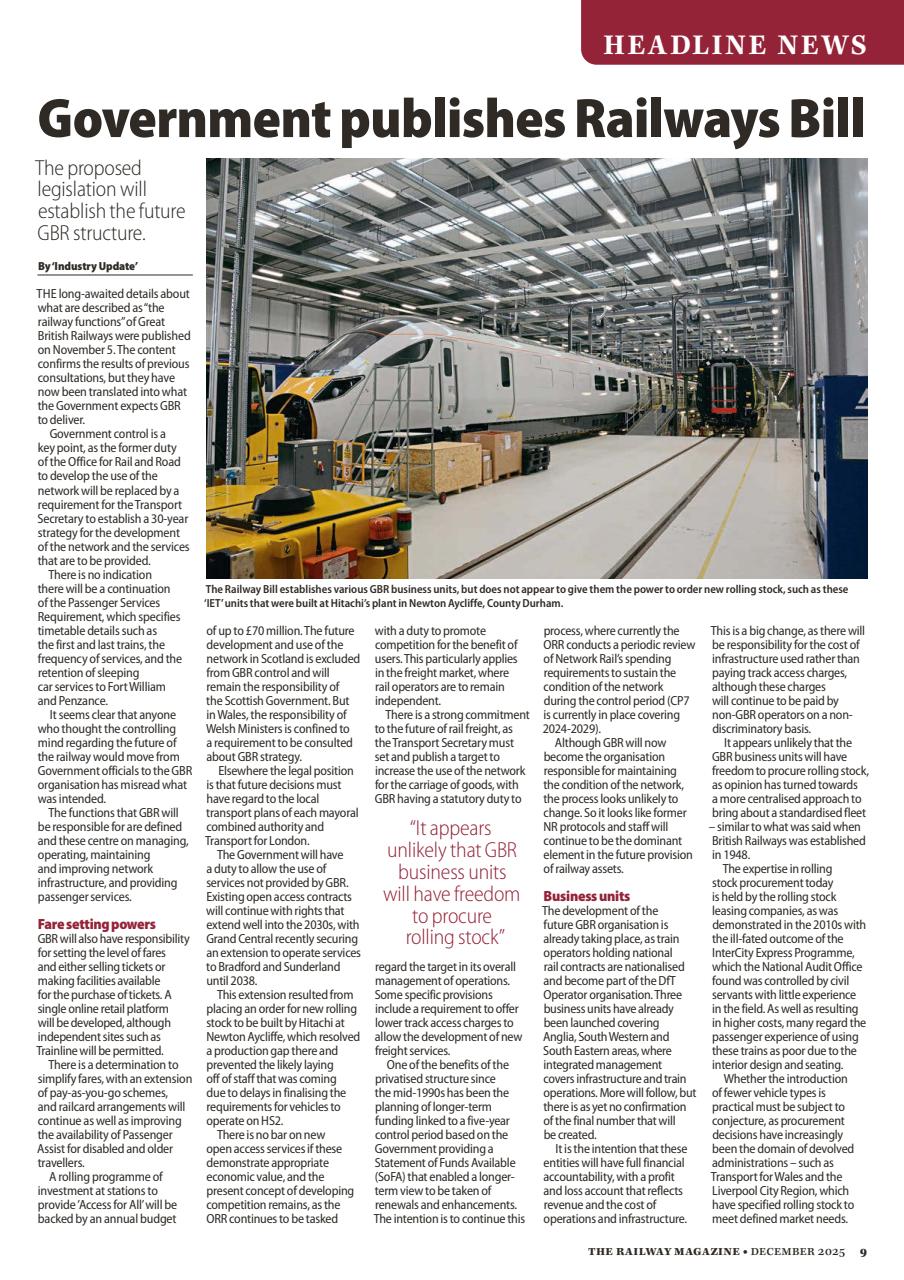 Railway Magazine Preview Pages