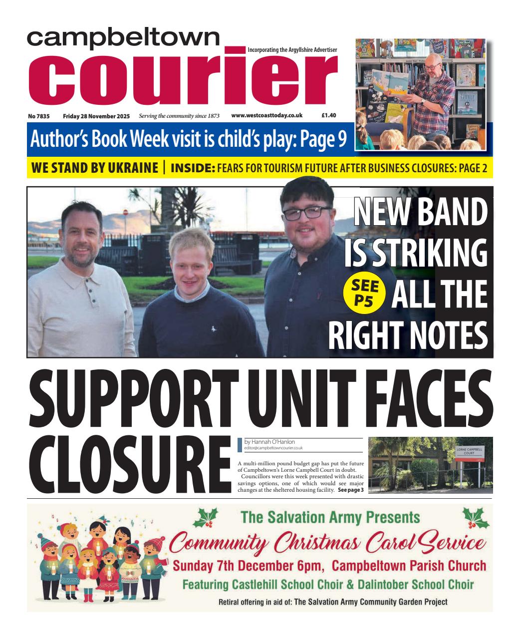 Campbeltown Courier Preview Pages