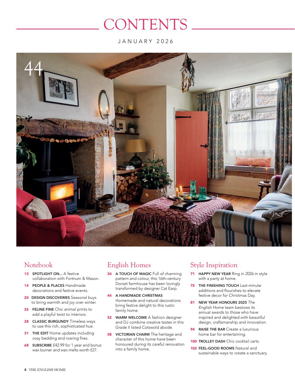 The English Home Preview Pages