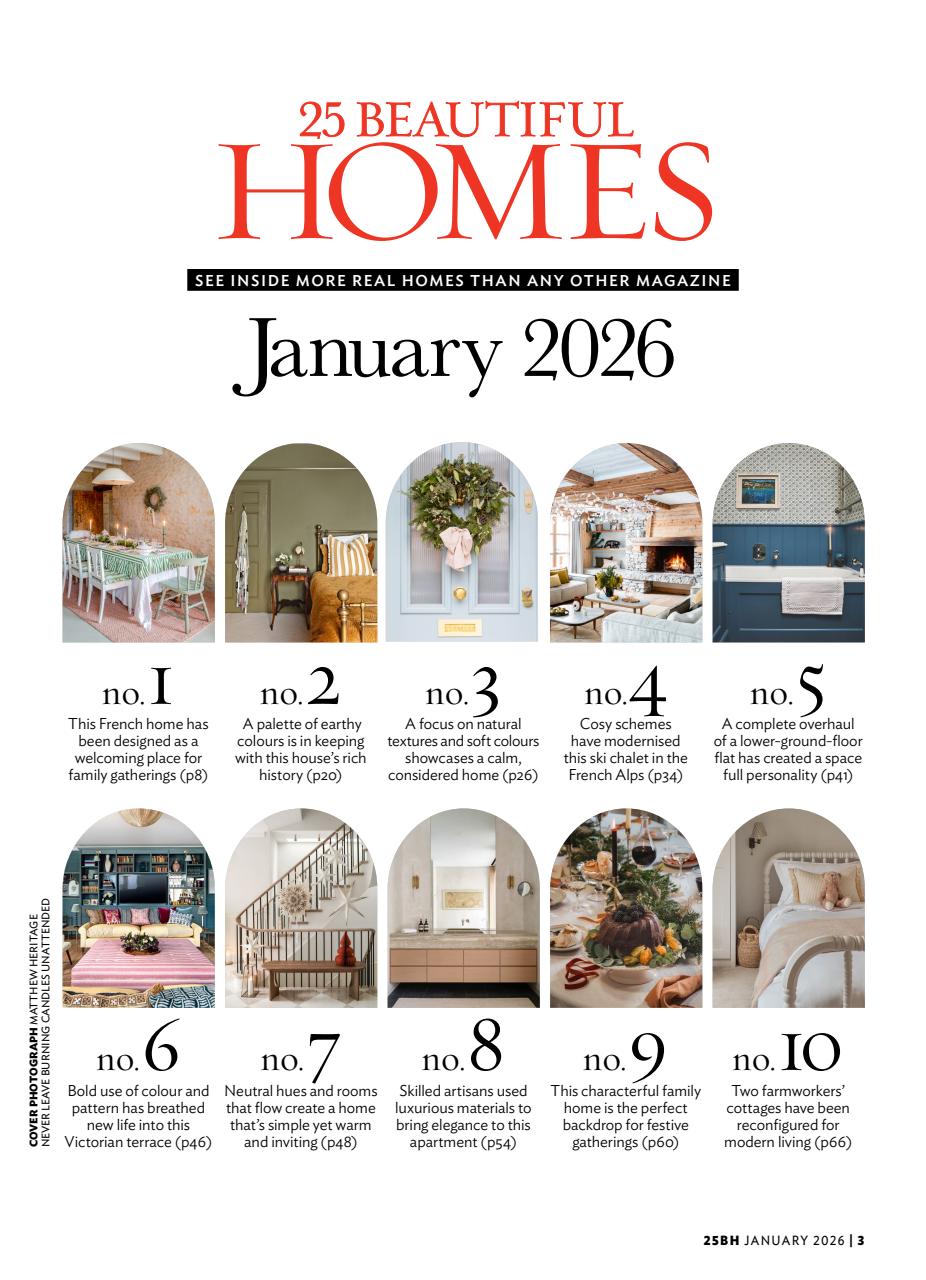 25 Beautiful Homes Preview Pages