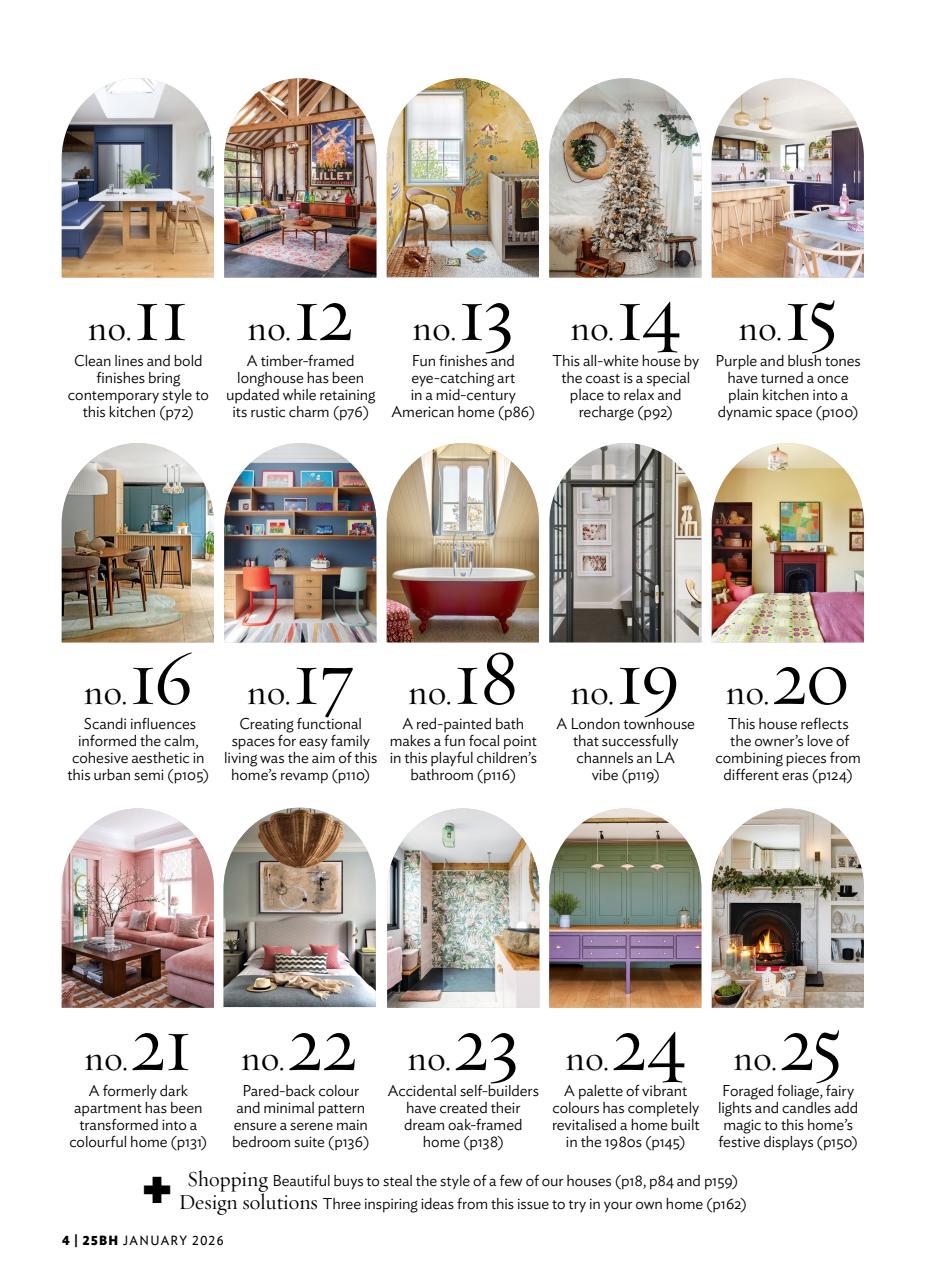 25 Beautiful Homes Preview Pages