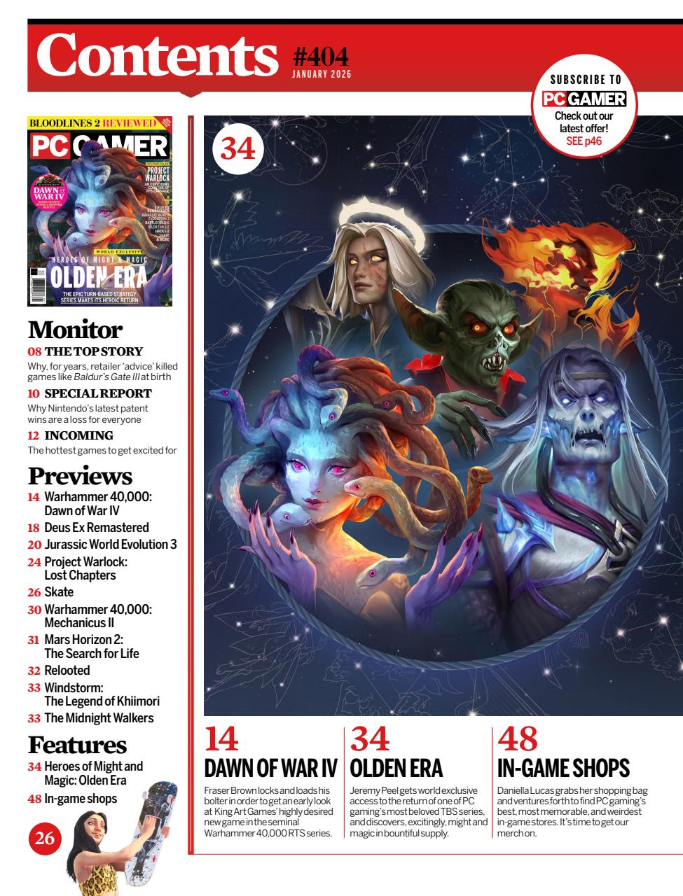 PC Gamer (US Edition) Preview Pages