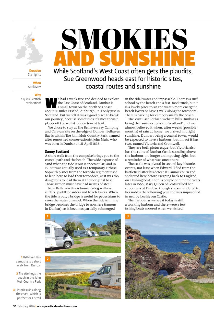 Practical Motorhome Preview Pages