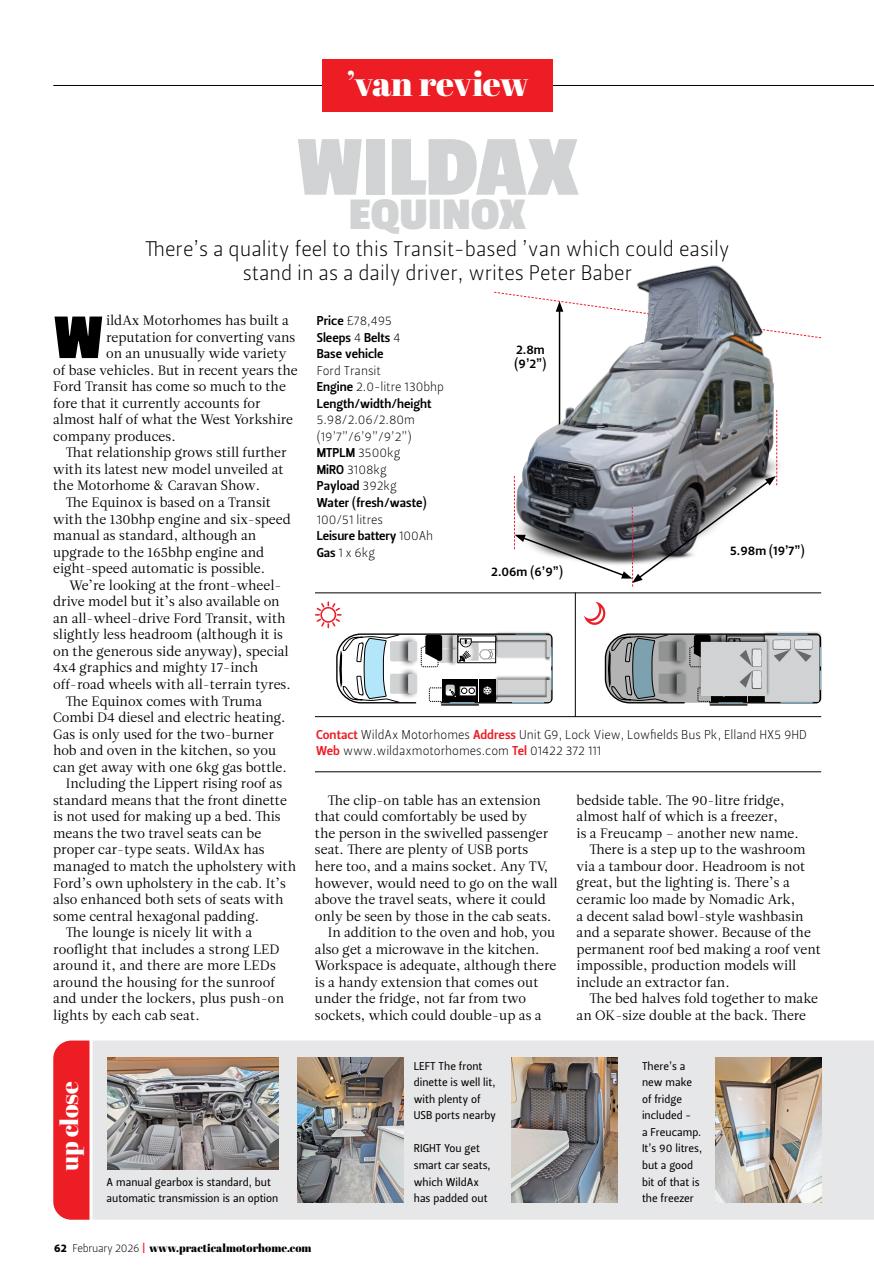 Practical Motorhome Preview Pages