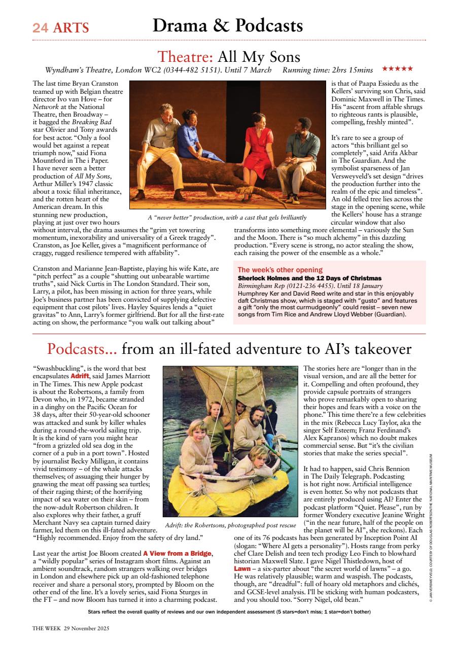 The Week Preview Pages