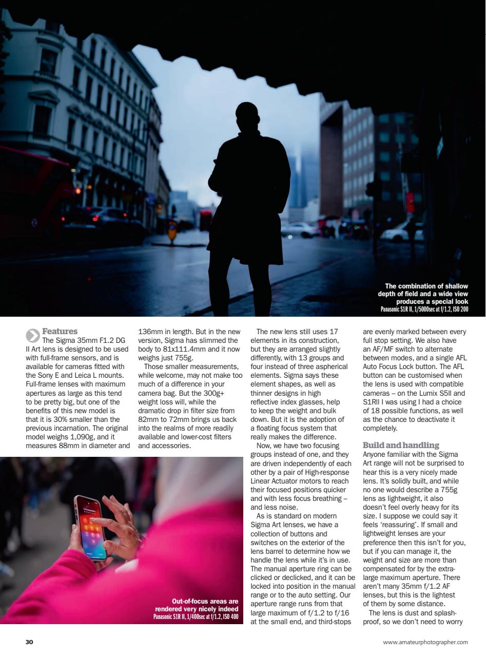 Amateur Photographer Preview Pages