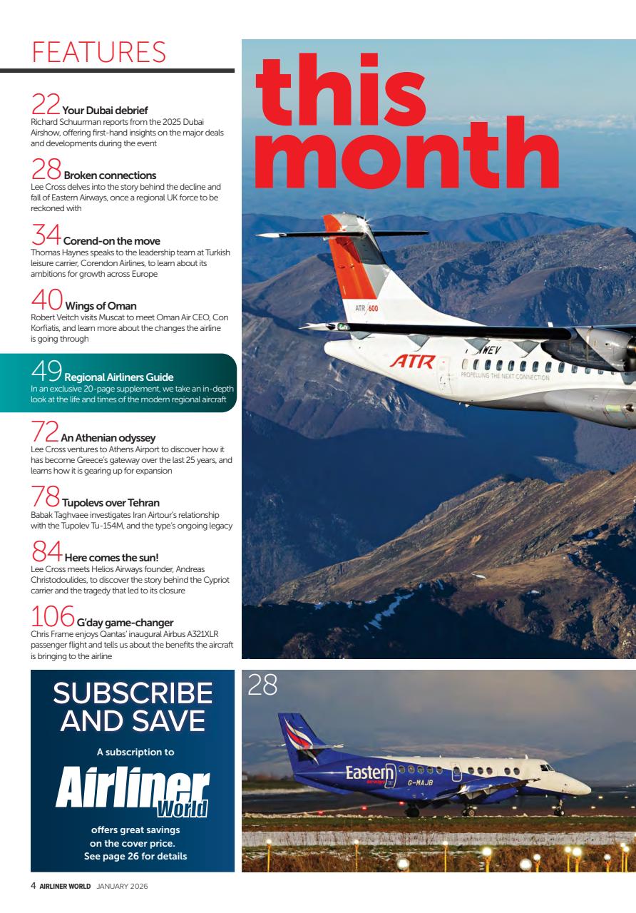 Airliner World Preview Pages