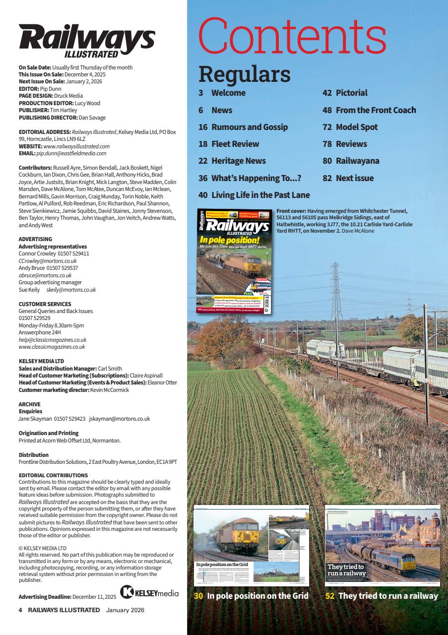 Railways Illustrated Preview Pages