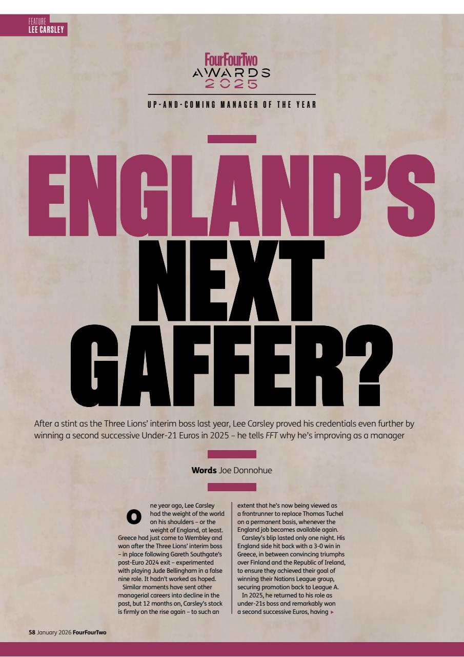 FourFourTwo Preview Pages