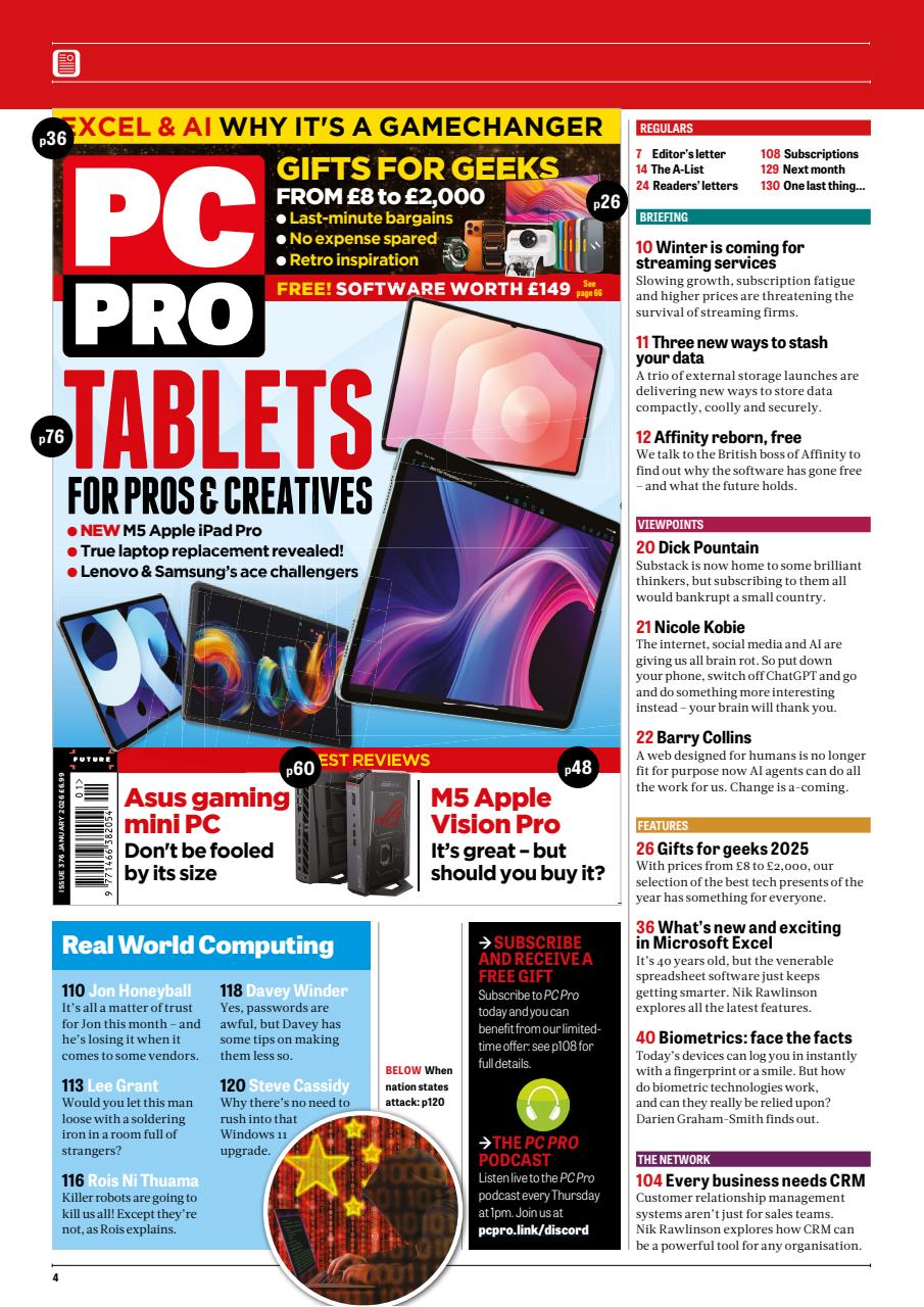 PC Pro Preview Pages
