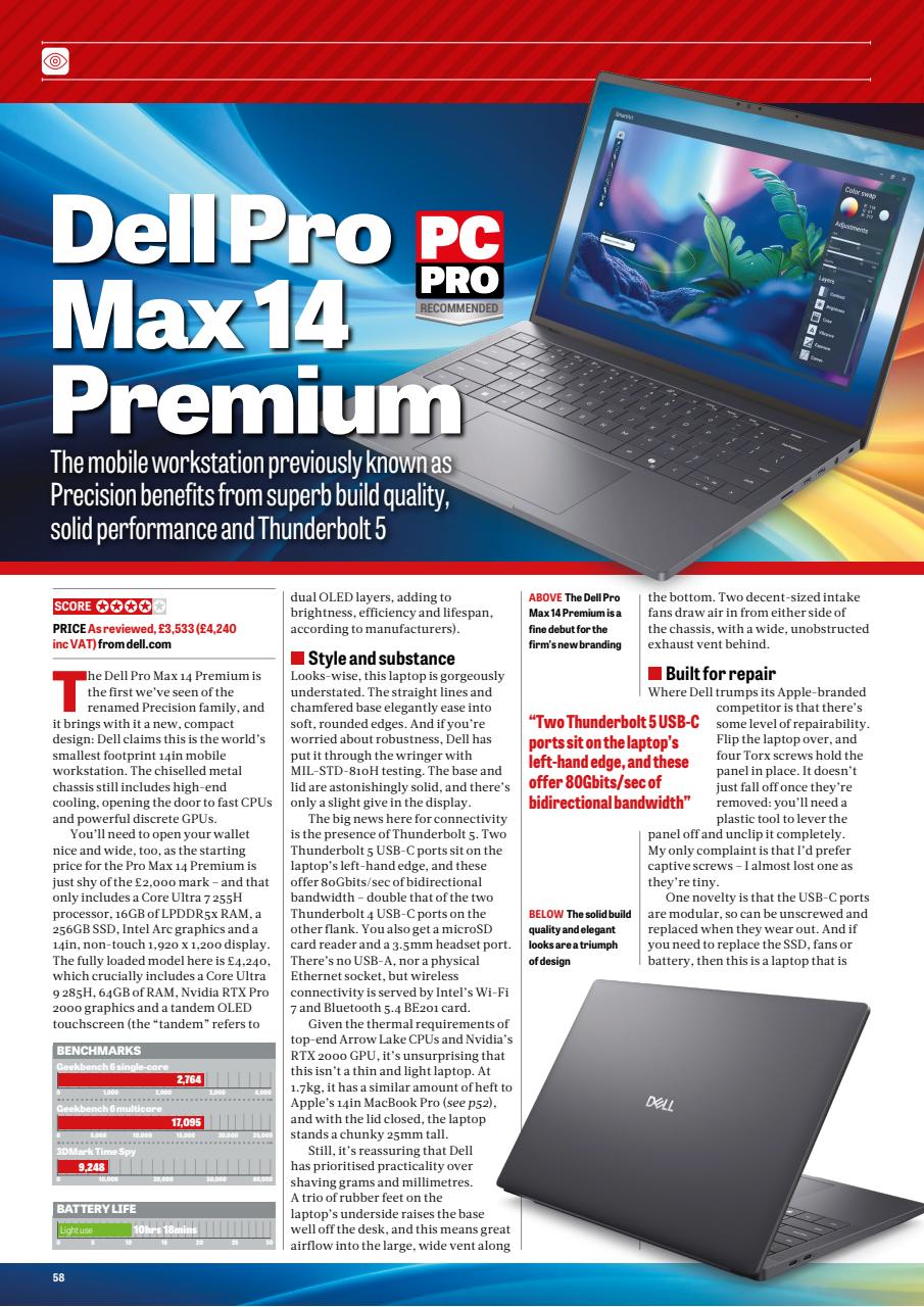PC Pro Preview Pages