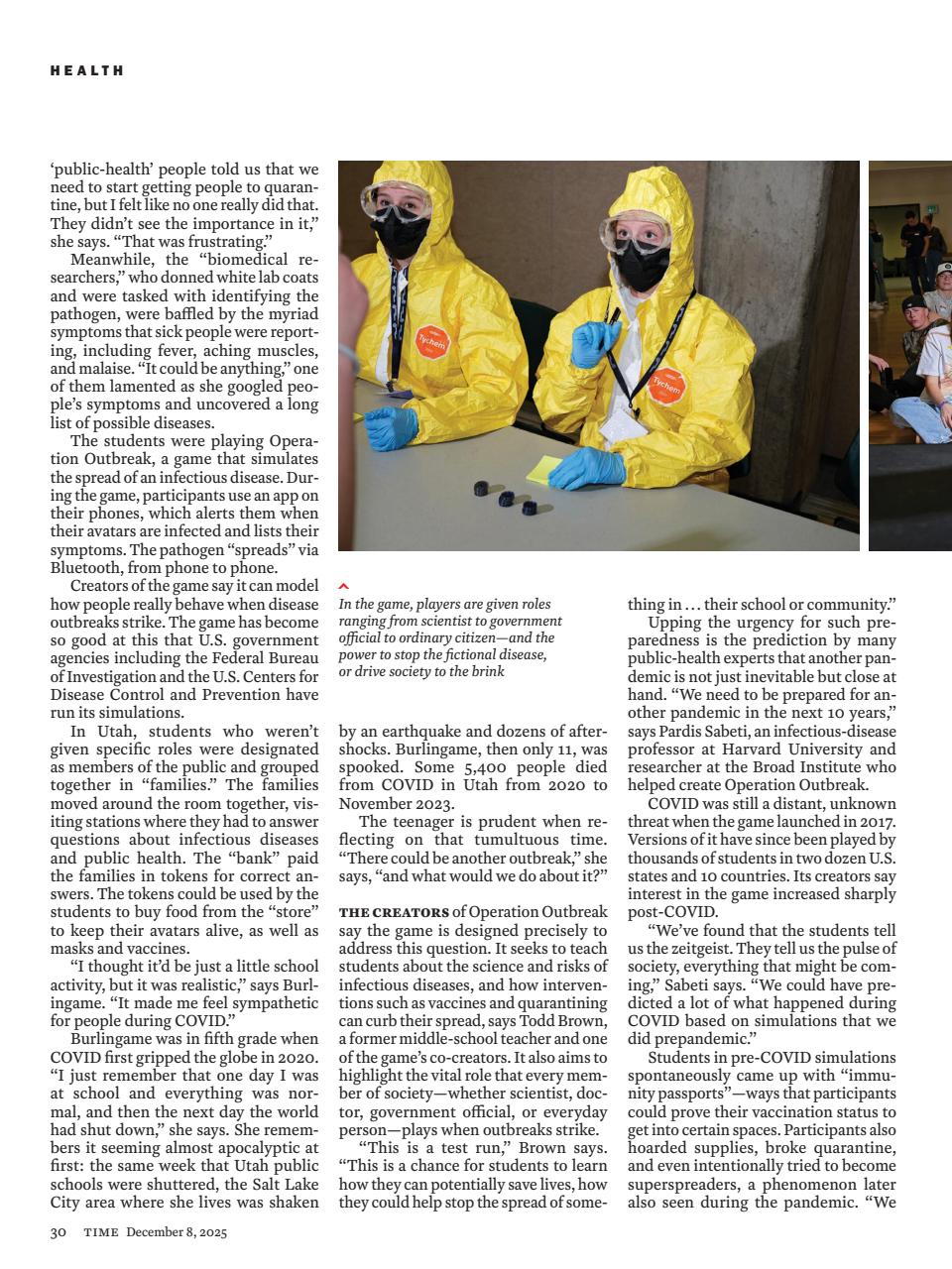 TIME Magazine Europe Preview Pages