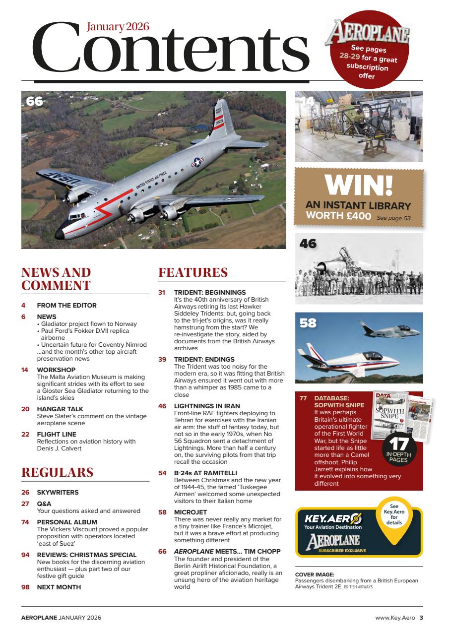 Aeroplane Preview Pages