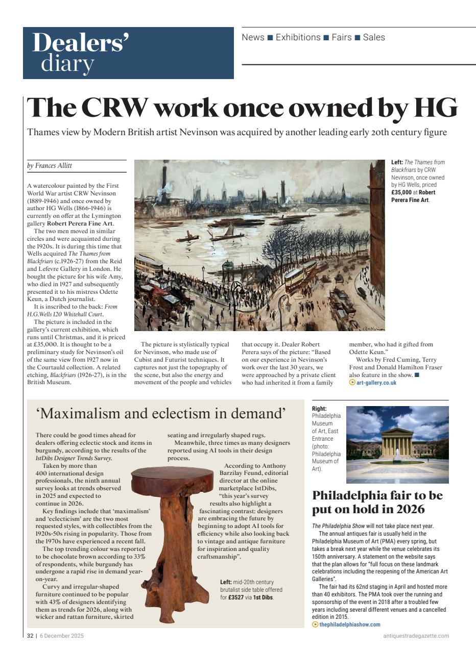 Antiques Trade Gazette Preview Pages