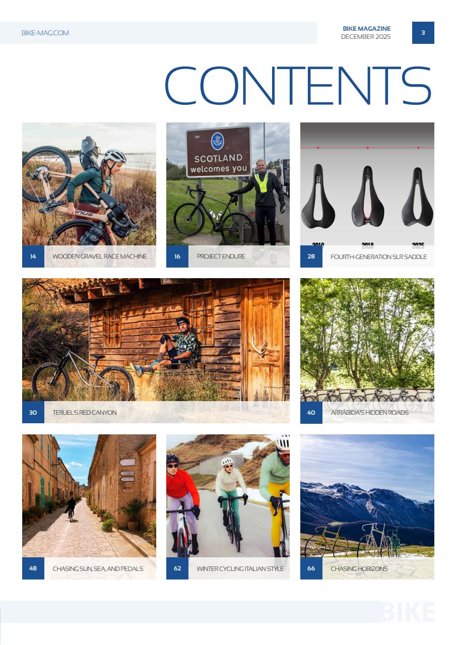 BIKE Magazine Preview Pages