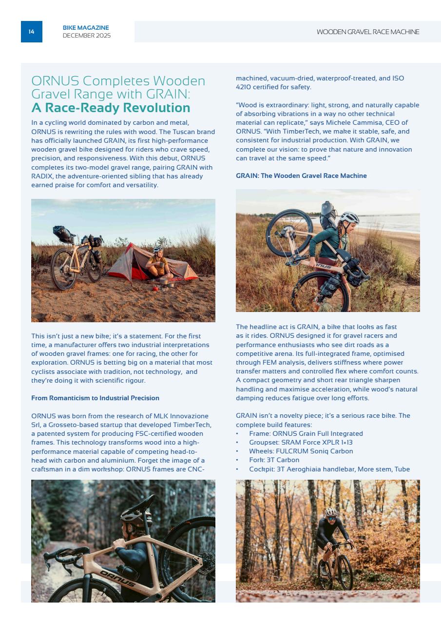 BIKE Magazine Preview Pages