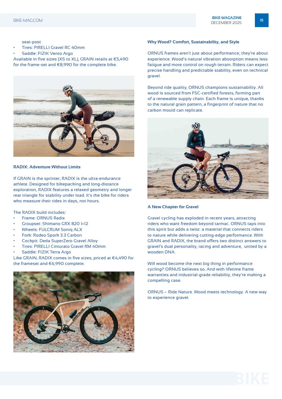 BIKE Magazine Preview Pages