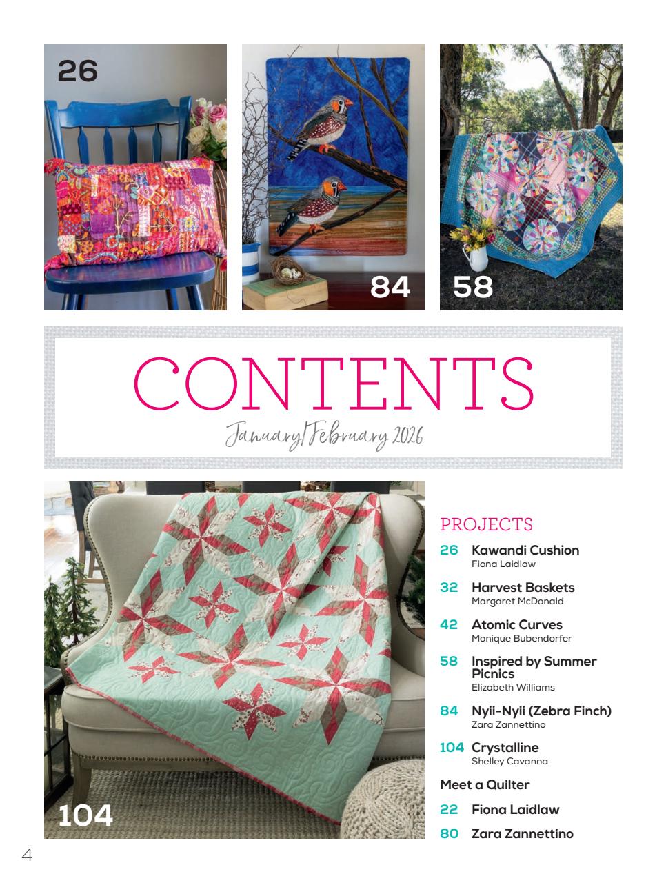 Quilters Companion Preview Pages