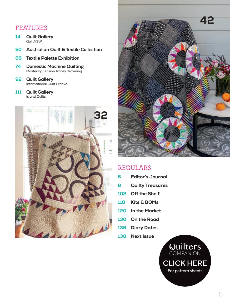 Quilters Companion Preview Pages