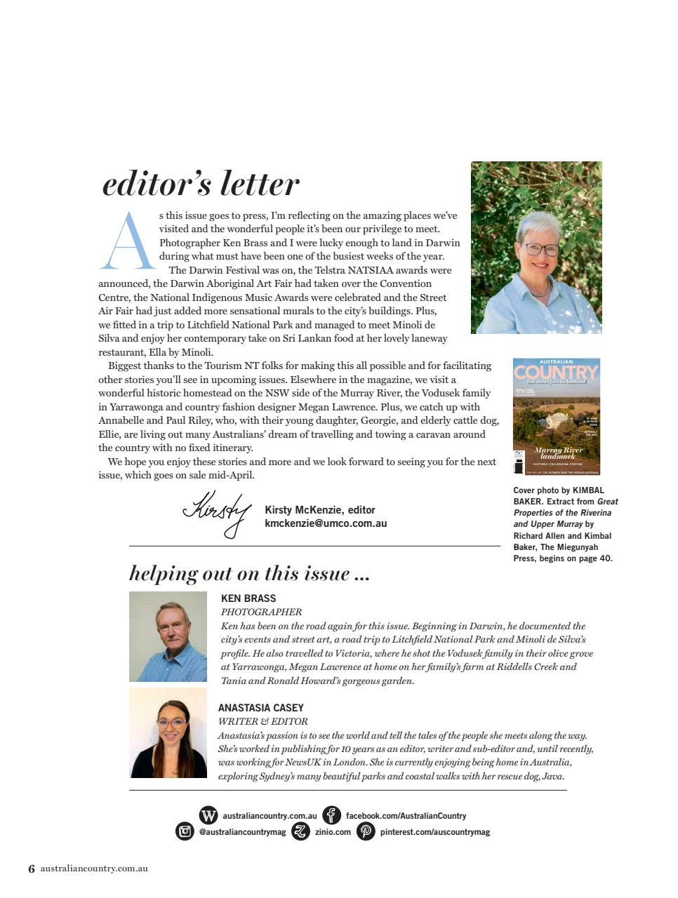 Australian Country Preview Pages