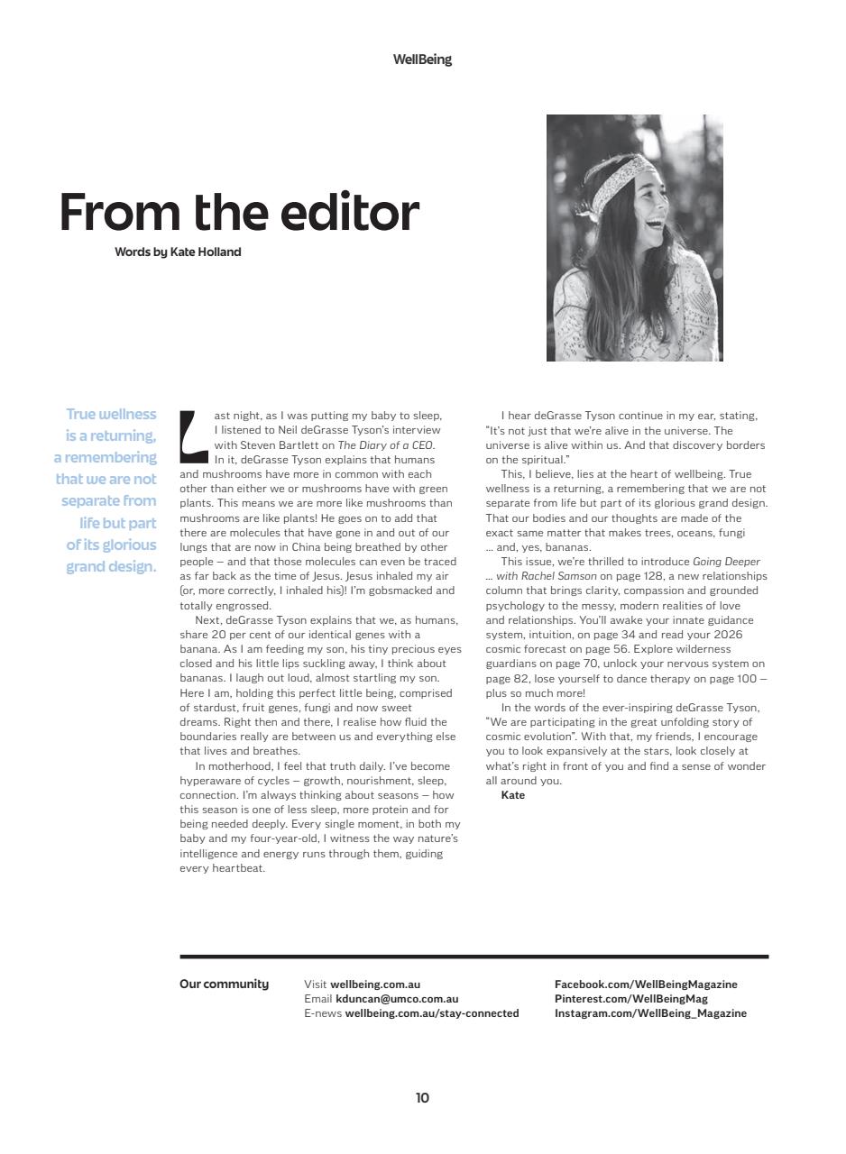 WellBeing Preview Pages