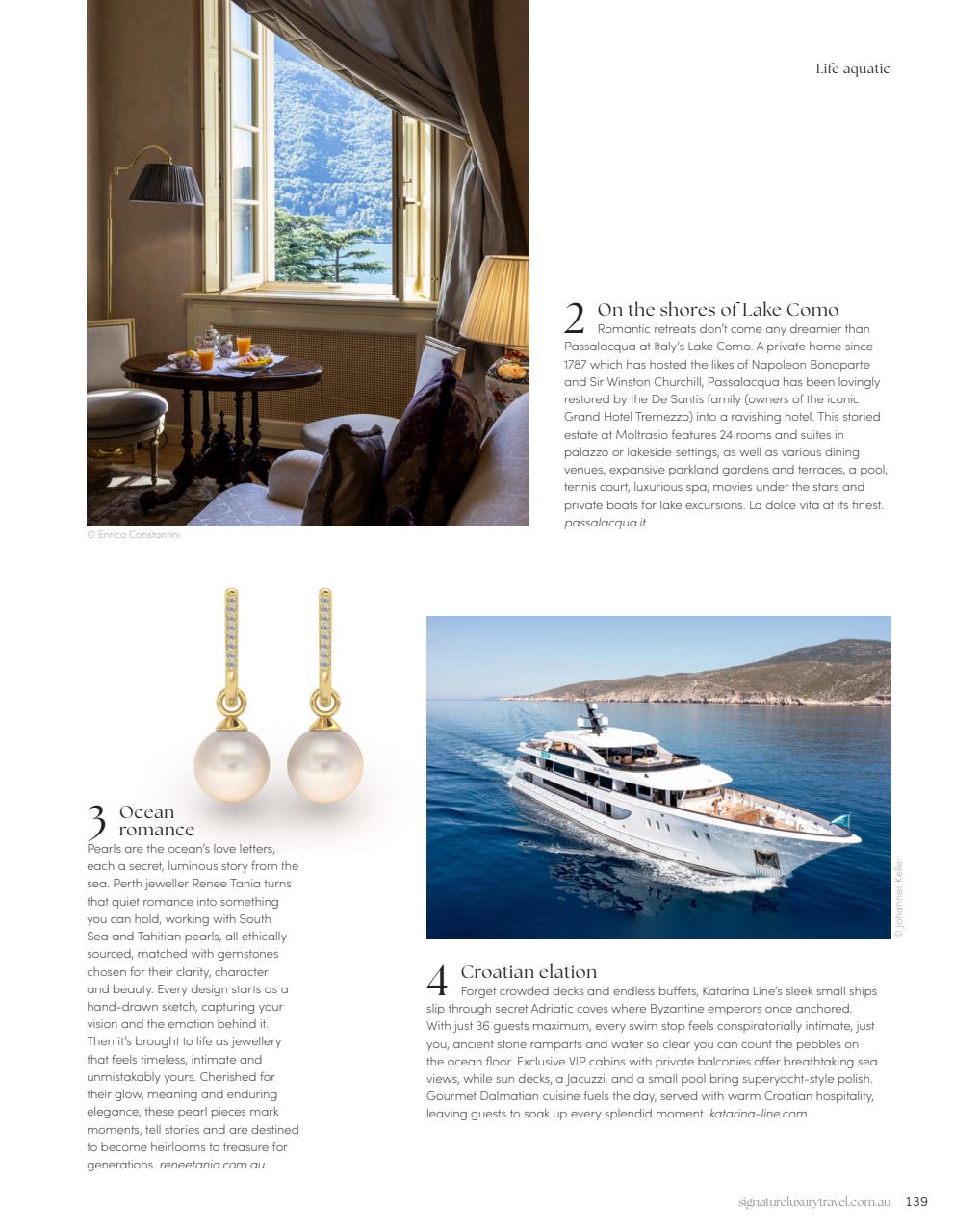 Signature Luxury Travel & Style Preview Pages