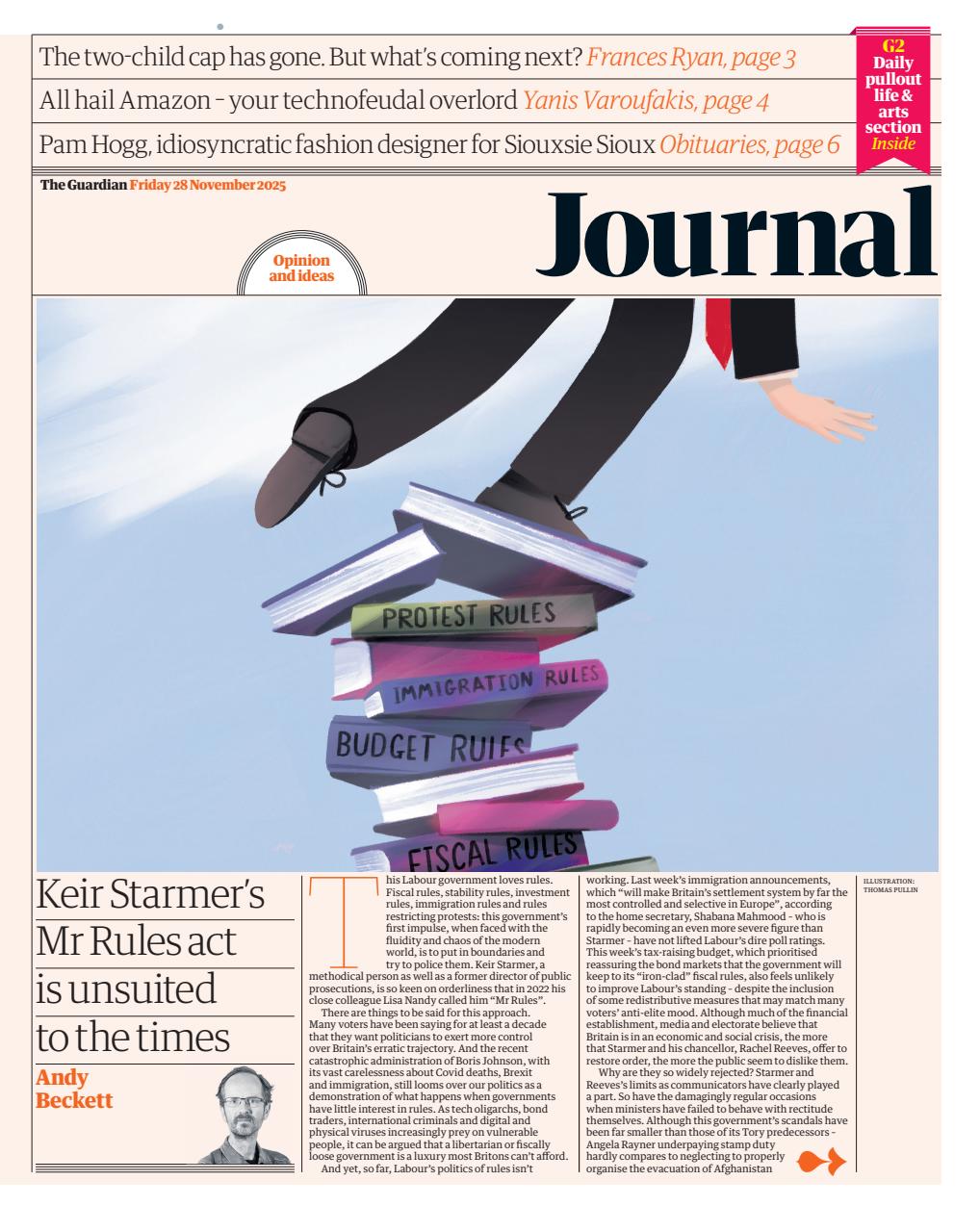 The Guardian Newspaper Preview Pages