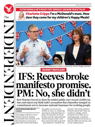 Friday, 28 November 2025 issue Friday, 28 November 2025