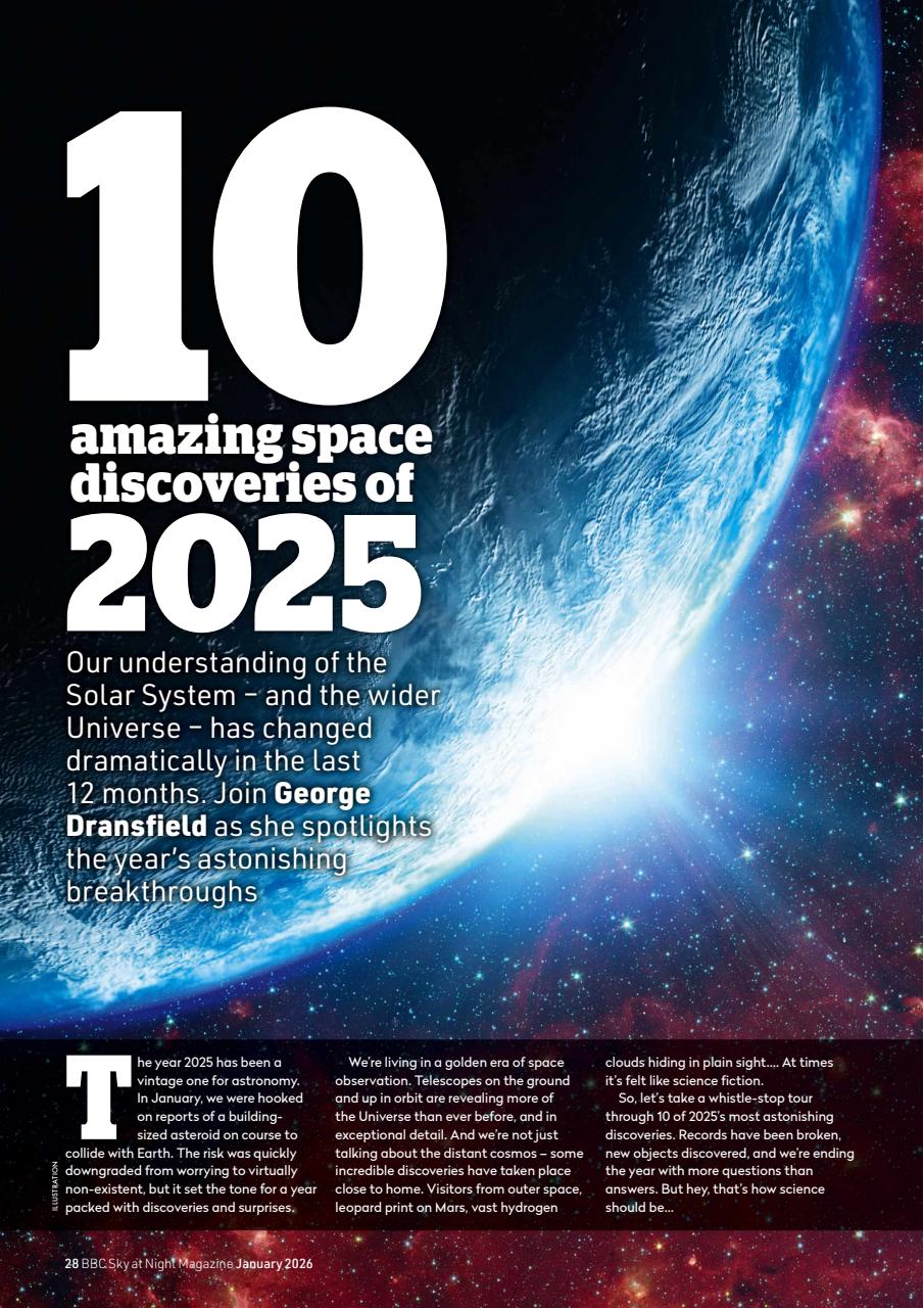 BBC Sky at Night Magazine Preview Pages