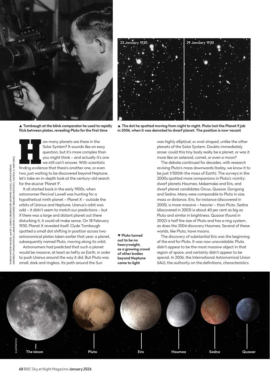 BBC Sky at Night Magazine Preview Pages