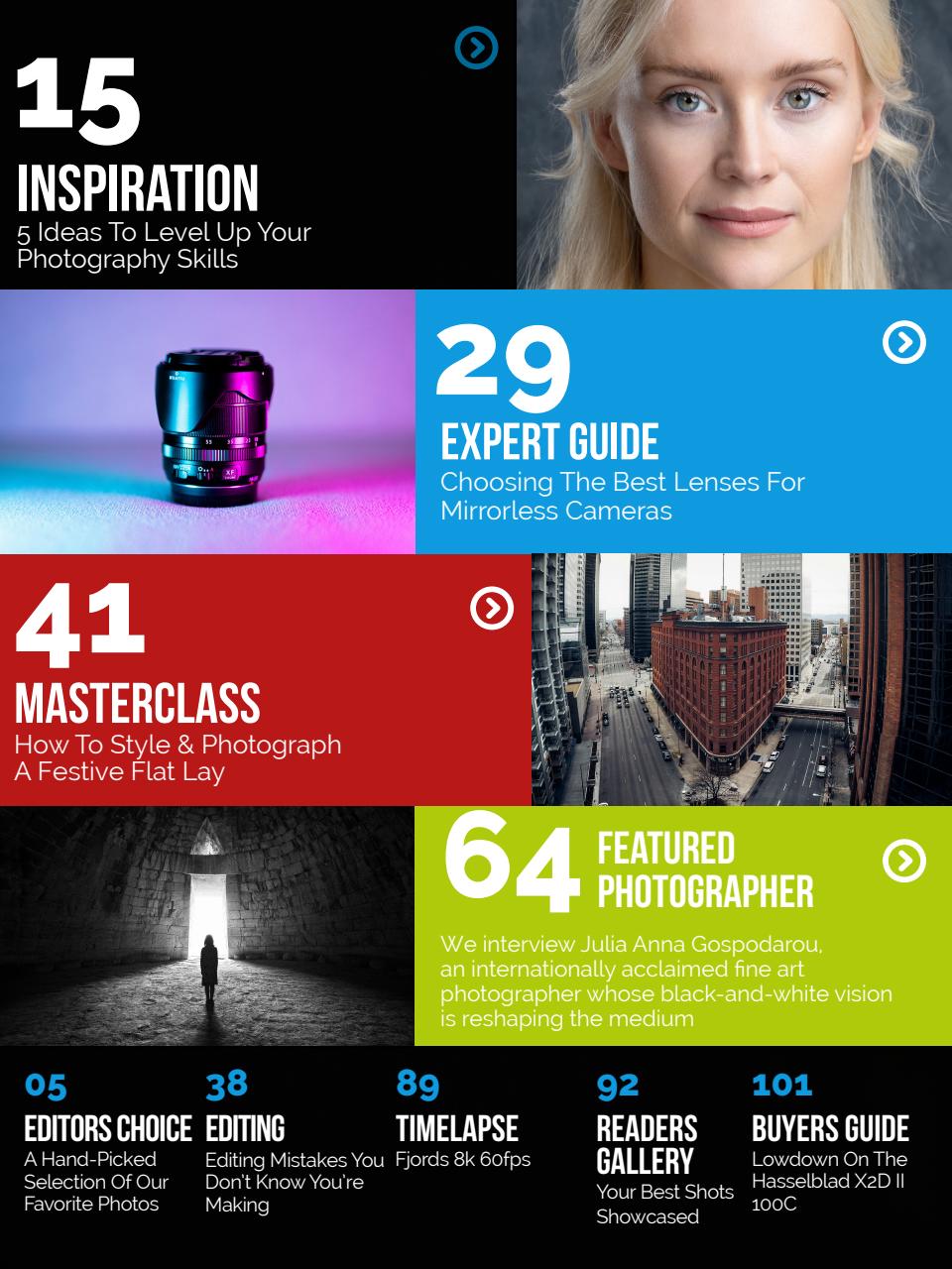 Photography Masterclass Magazine Preview Pages