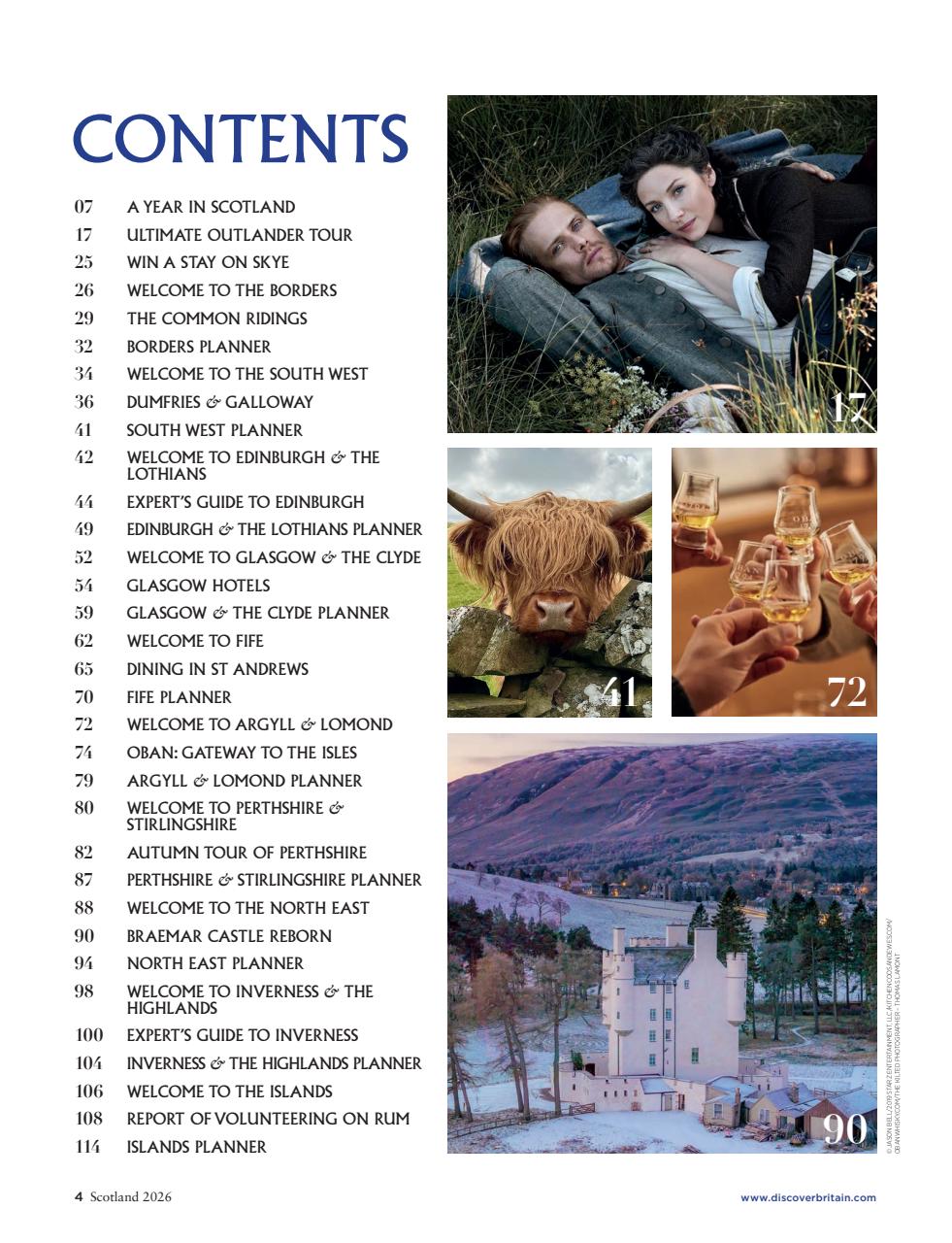 Scotland Magazine Preview Pages