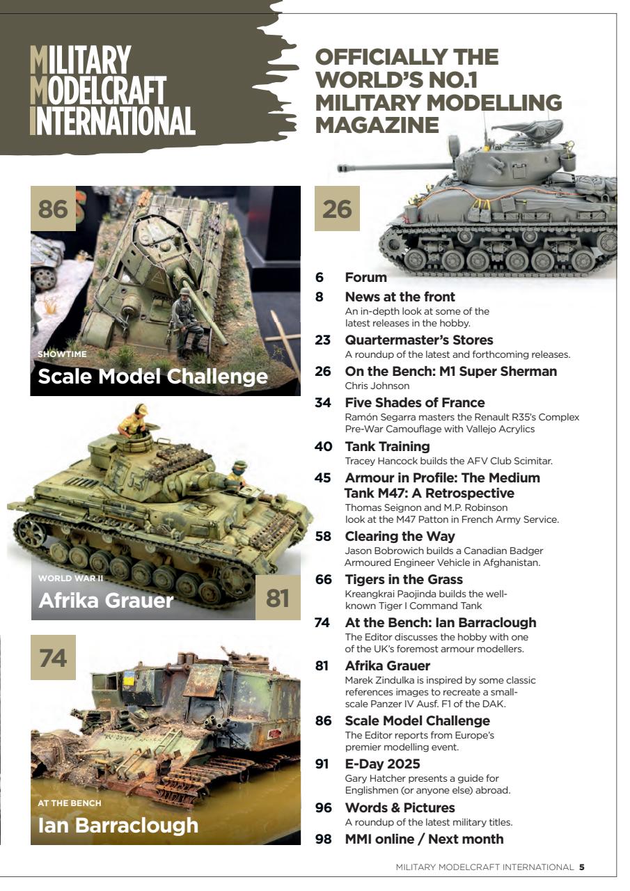 Military Modelcraft International Preview Pages