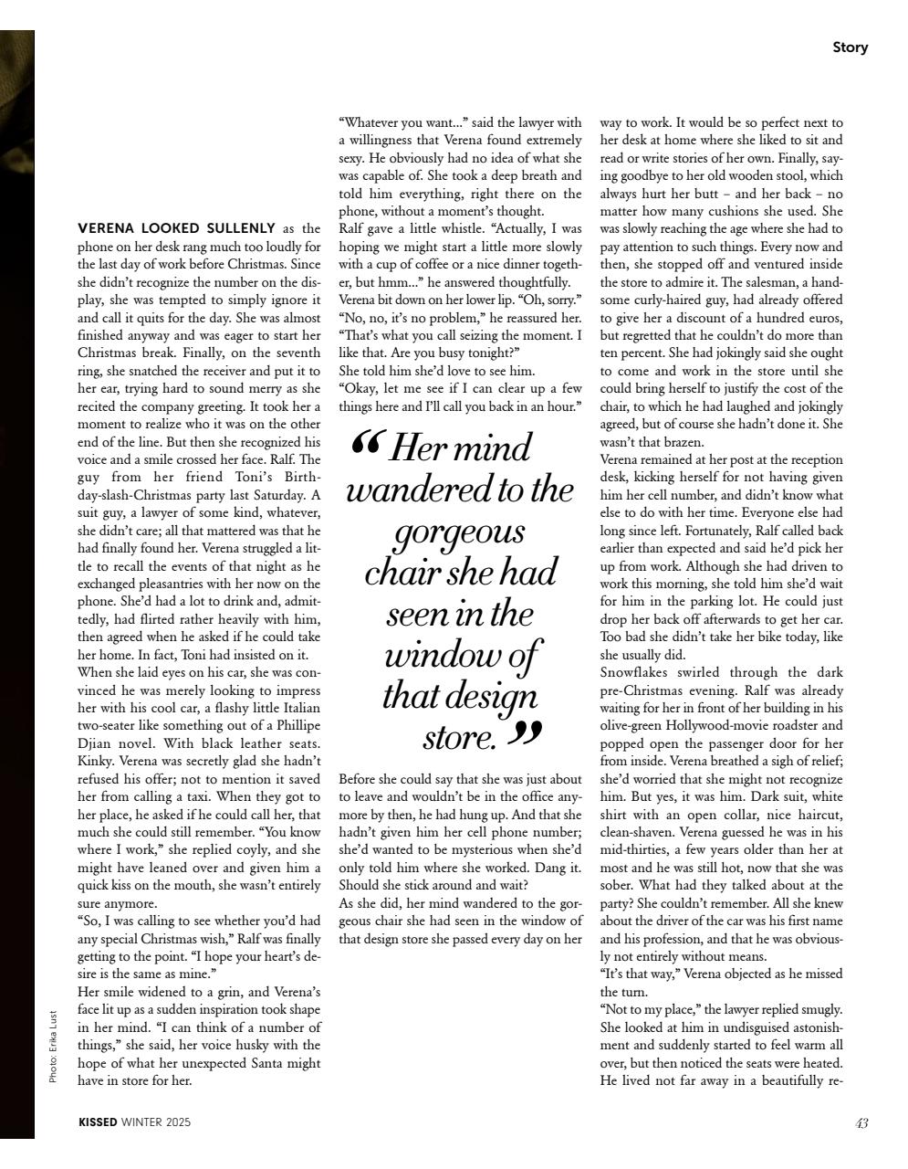 KISSED Preview Pages