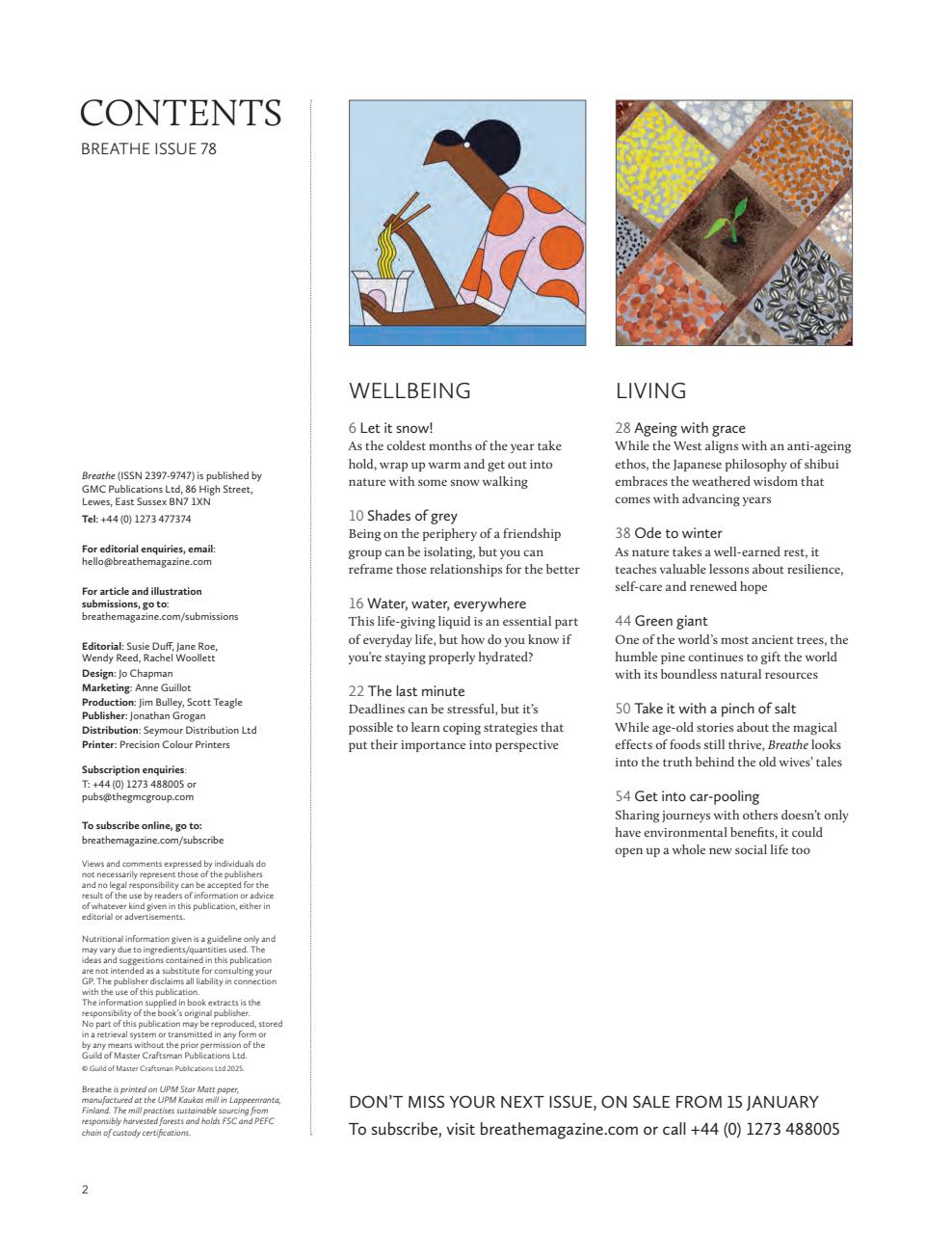 Breathe Preview Pages