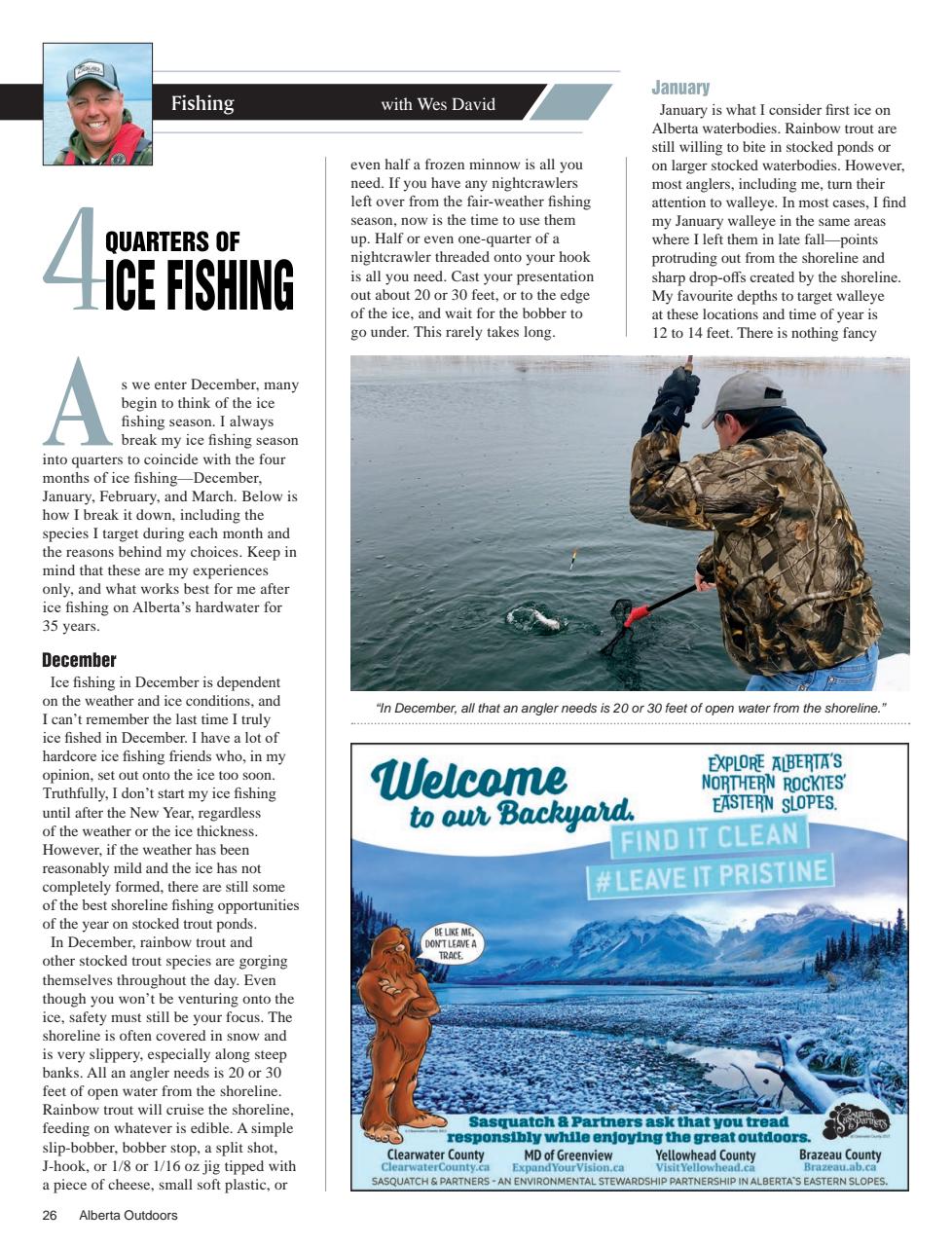 Alberta Outdoors Preview Pages
