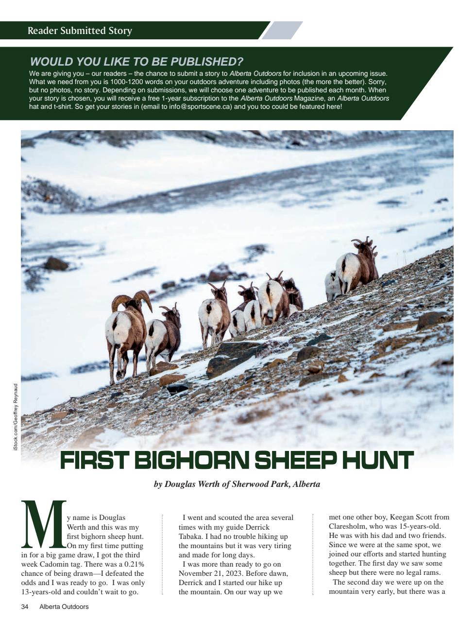 Alberta Outdoors Preview Pages