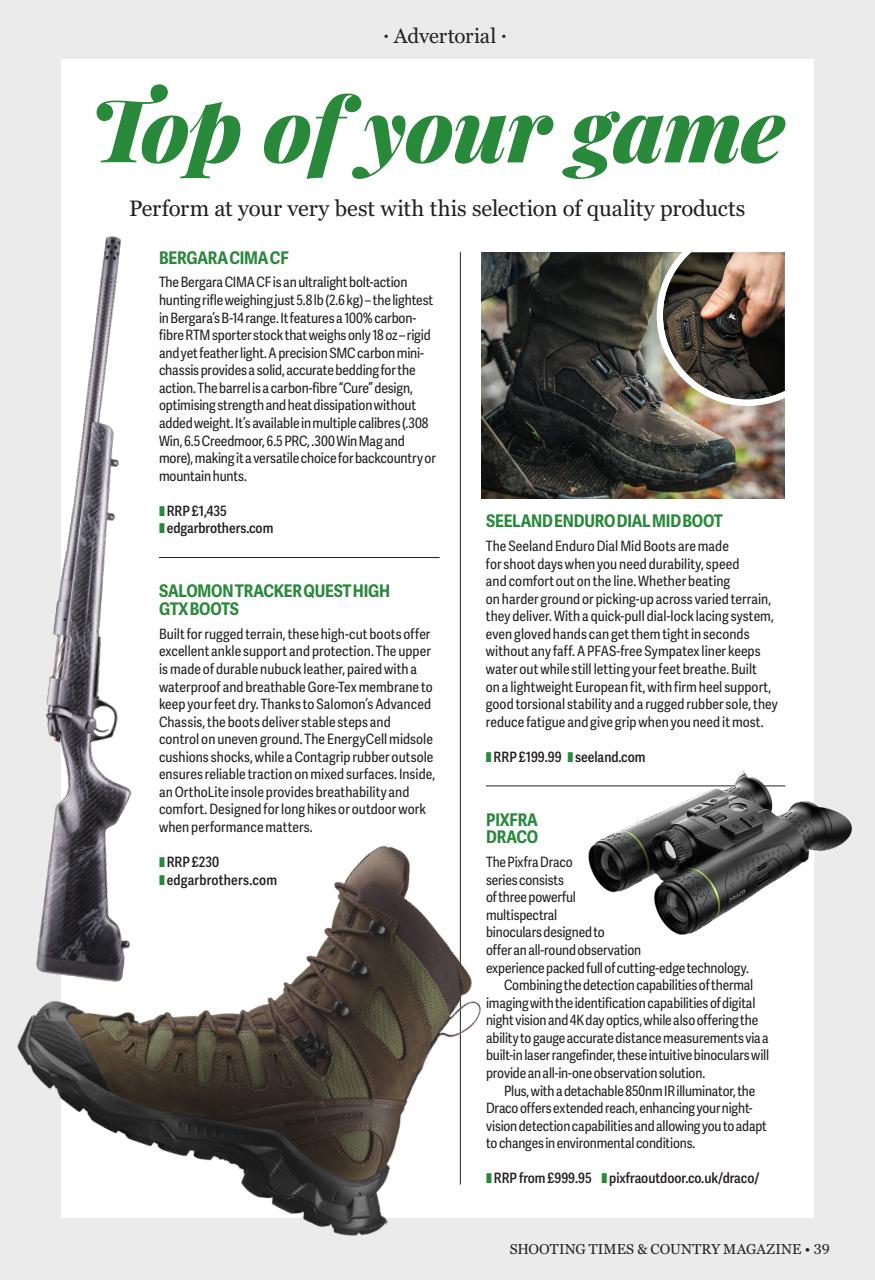 Shooting Times & Country Preview Pages