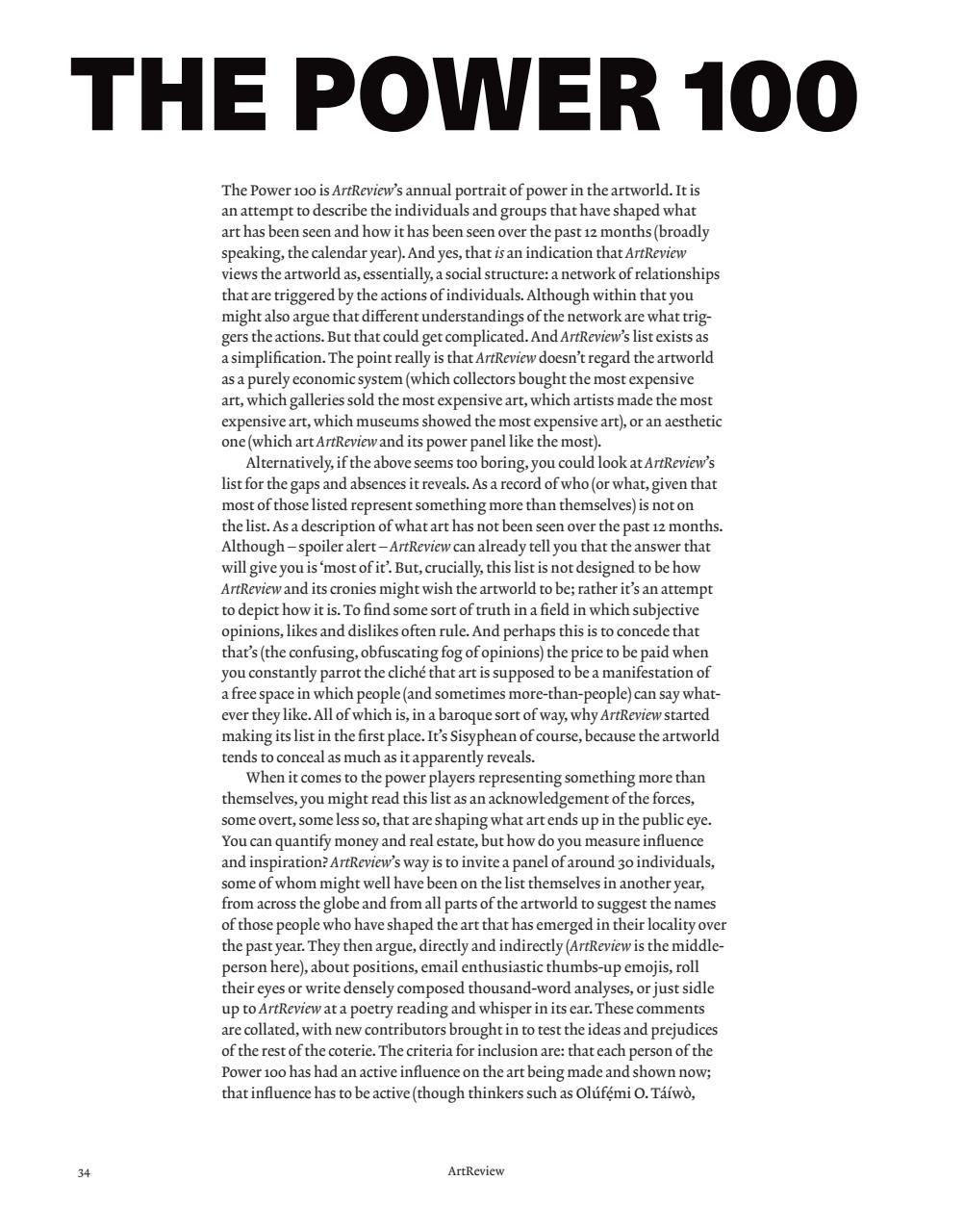 ArtReview Preview Pages