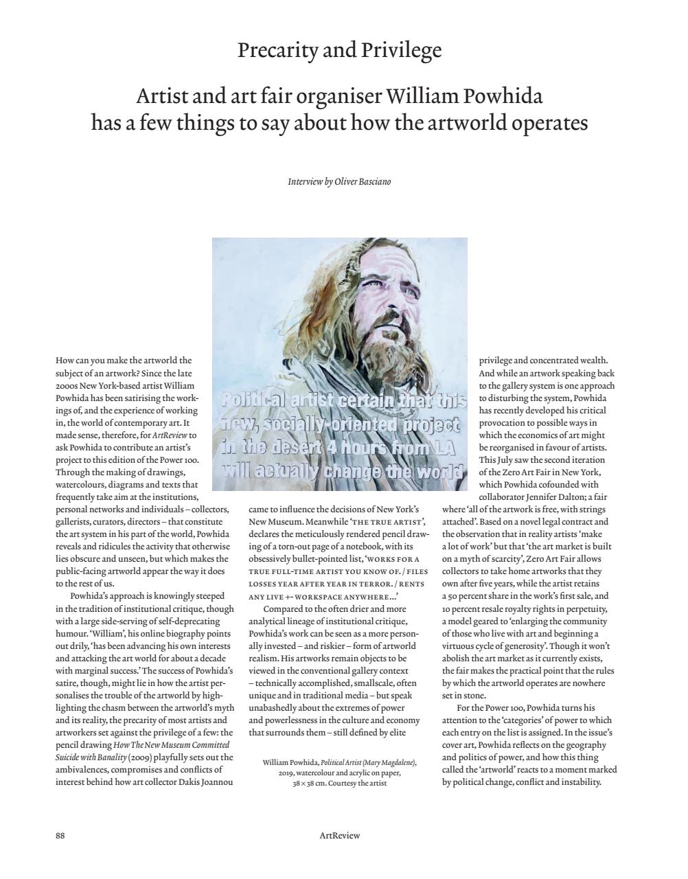 ArtReview Preview Pages