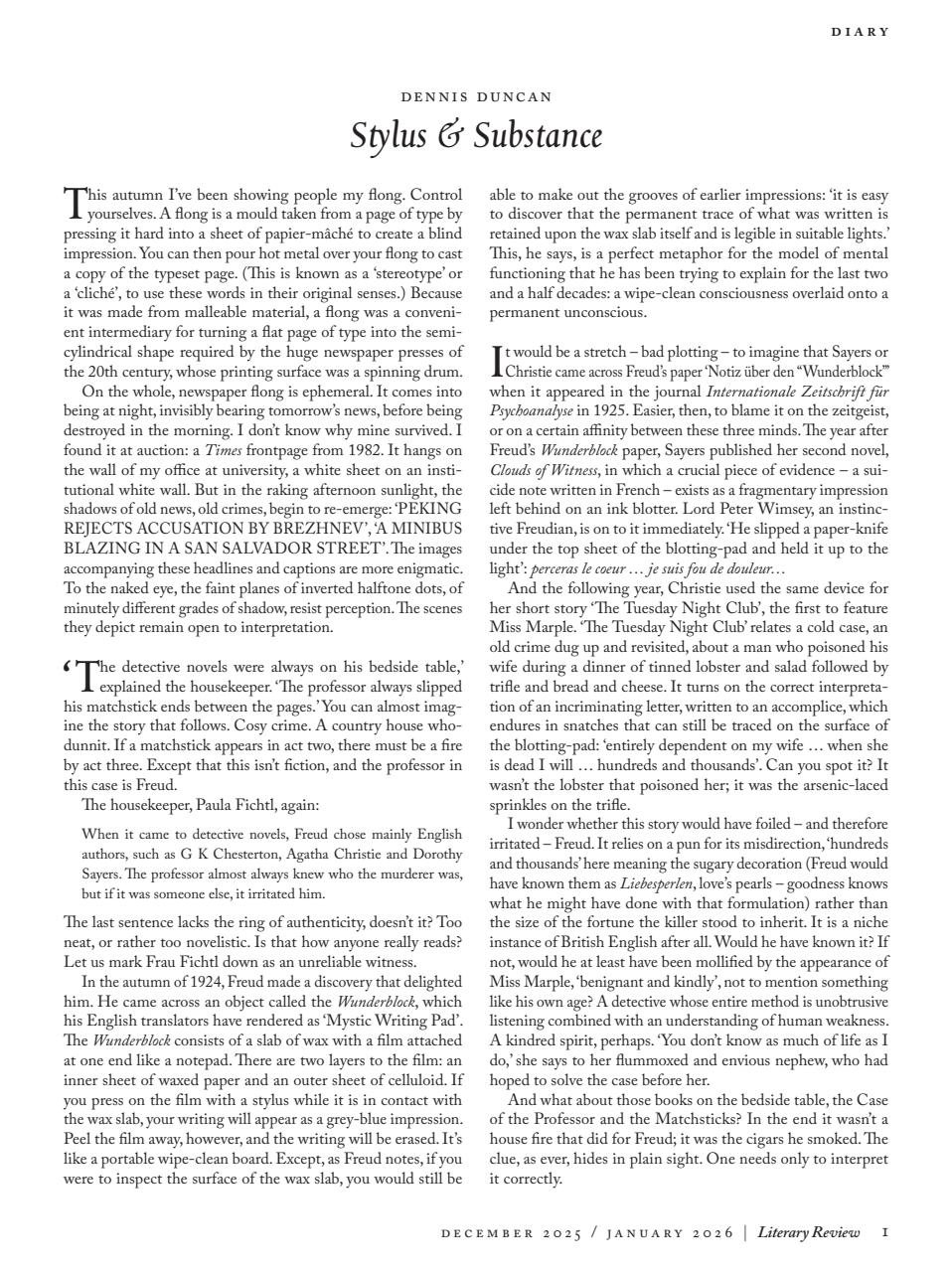 Literary Review Preview Pages