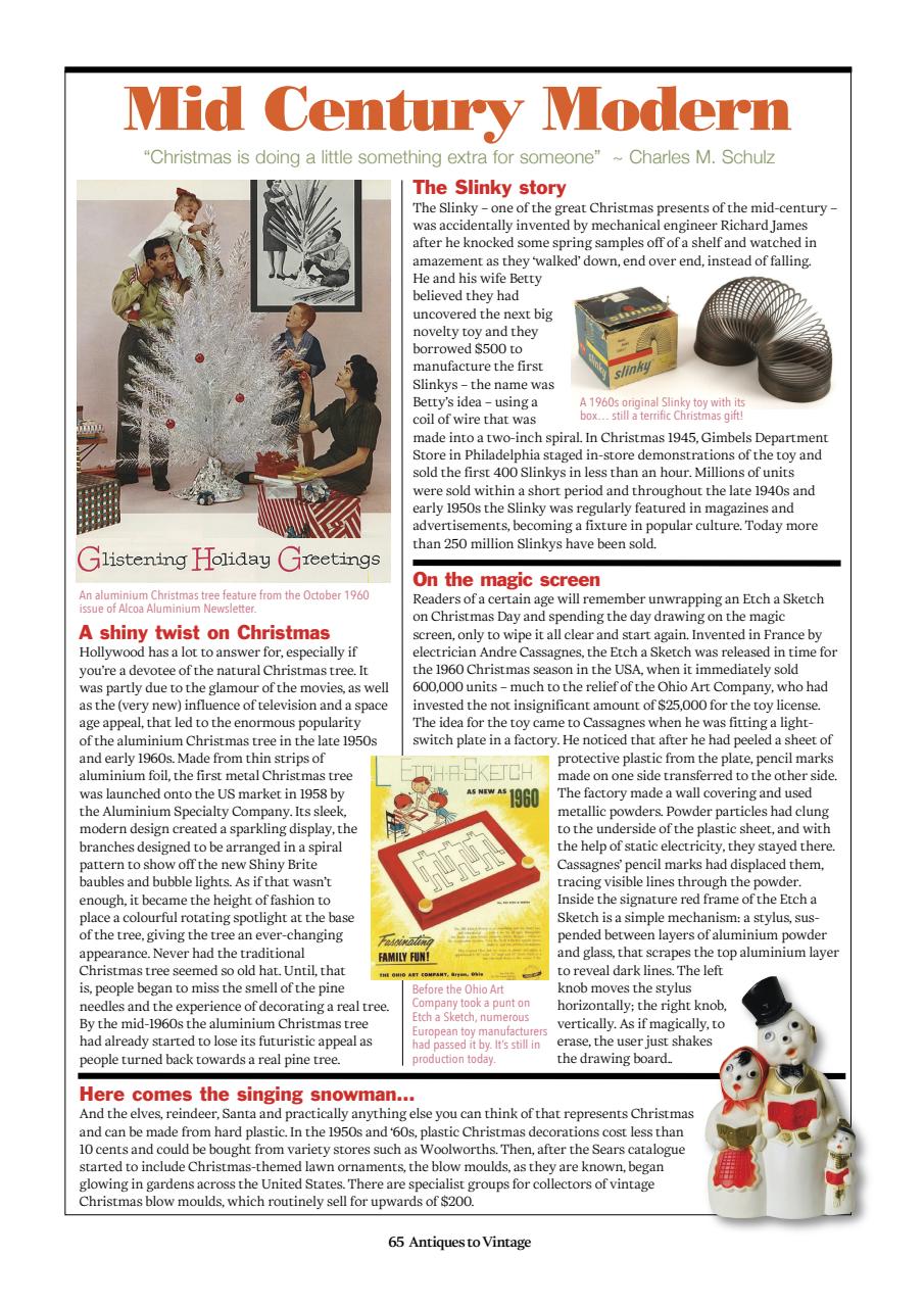 Antiques to Vintage Preview Pages