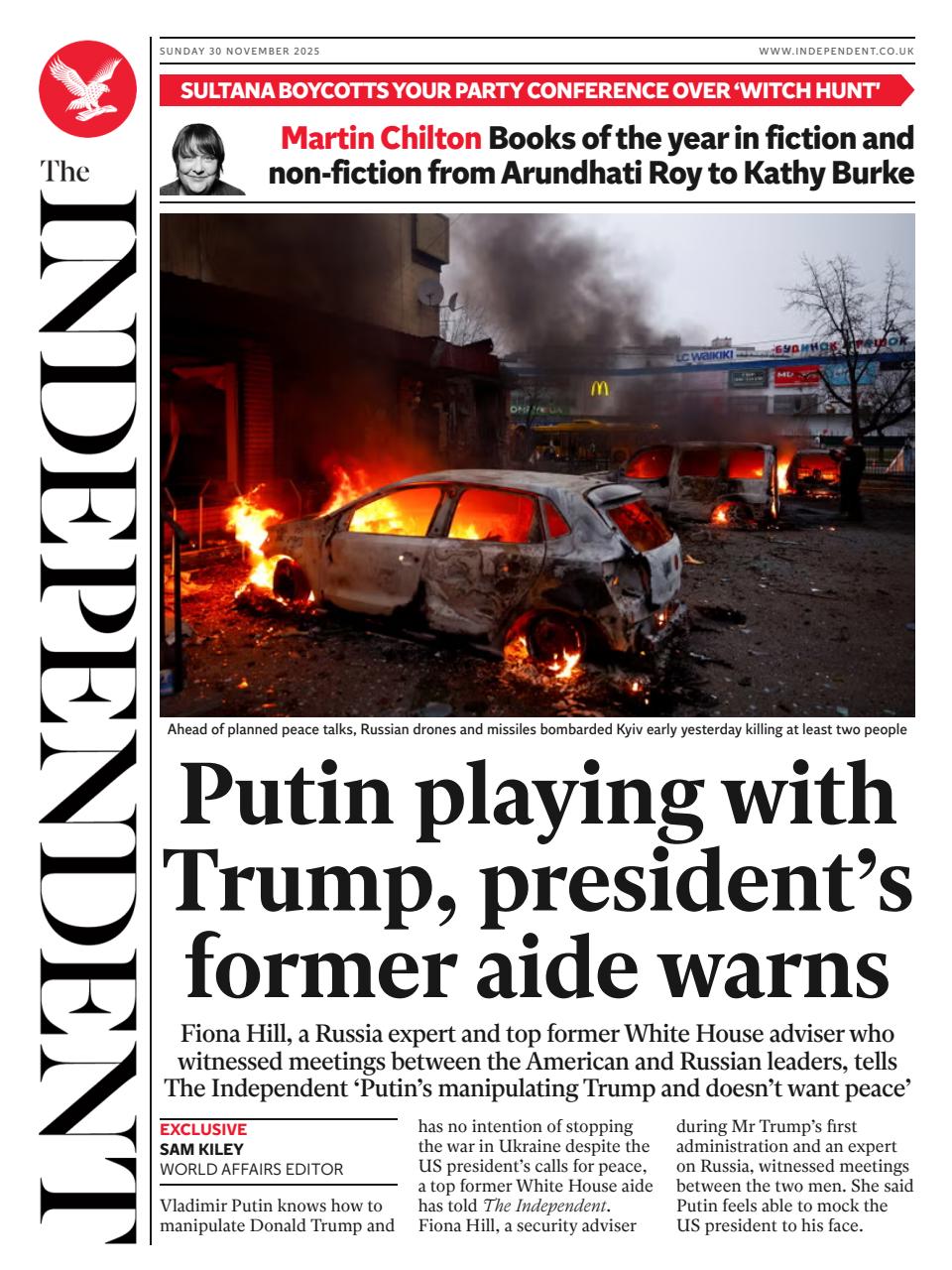 The Independent Daily Edition Newspaper Preview Pages