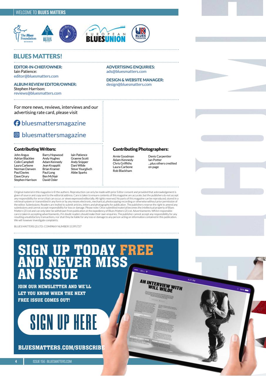 Blues Matters! Preview Pages