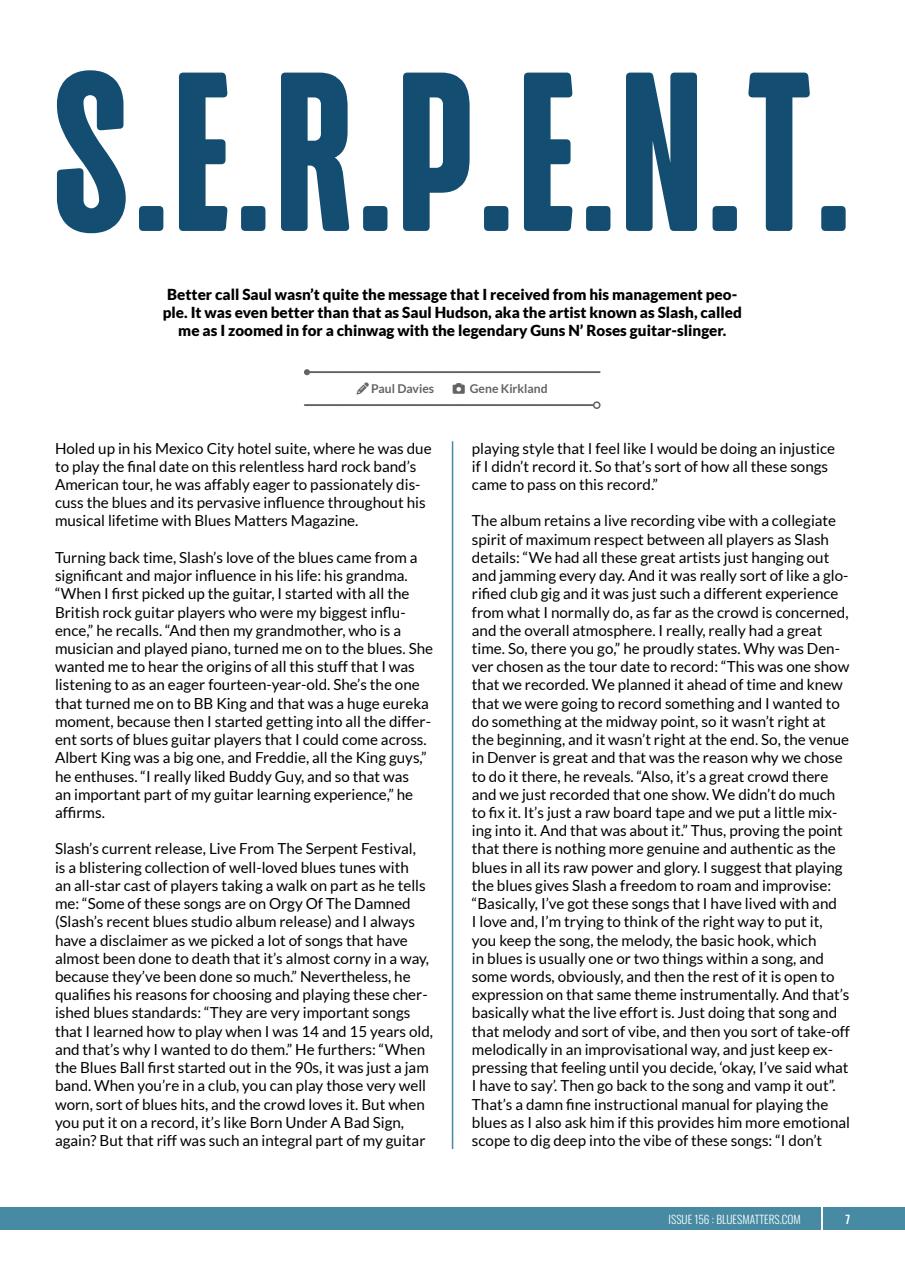 Blues Matters! Preview Pages