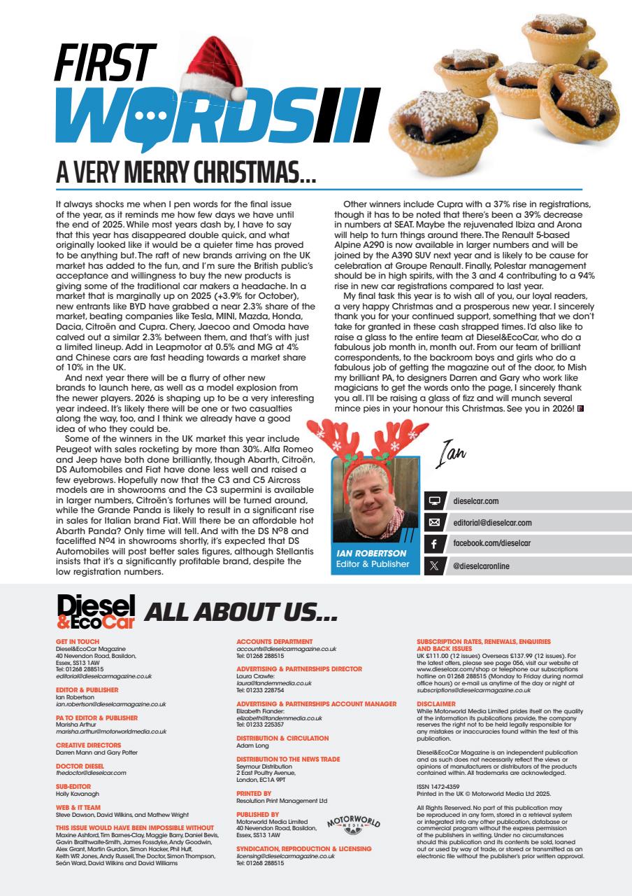 Diesel&EcoCar Magazine Preview Pages