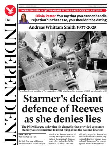 Monday, 01 December 2025 issue Monday, 01 December 2025