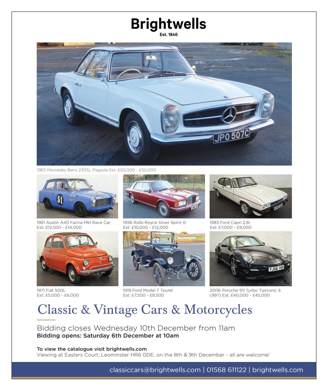 Classic Car Buyer Preview Pages